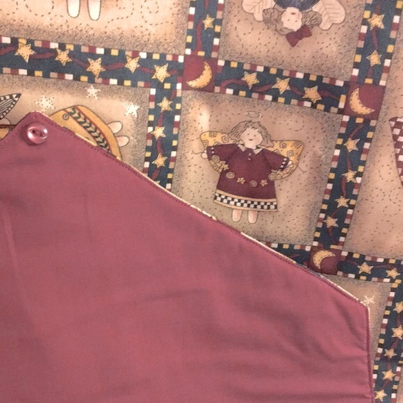 Debbie Mum Angel Folk Art Table Runner, Reversible 14” by 54”🎁 - Picture 9 of 10